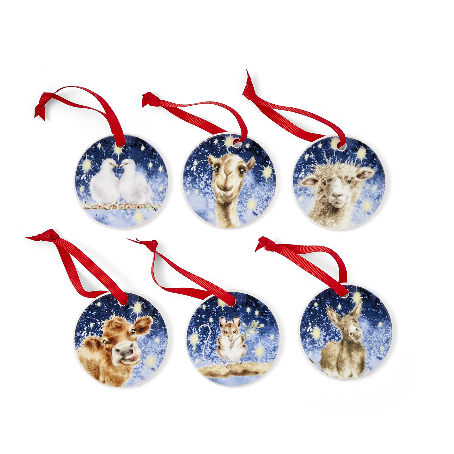 Nativity Decorations Set of 6 image number null